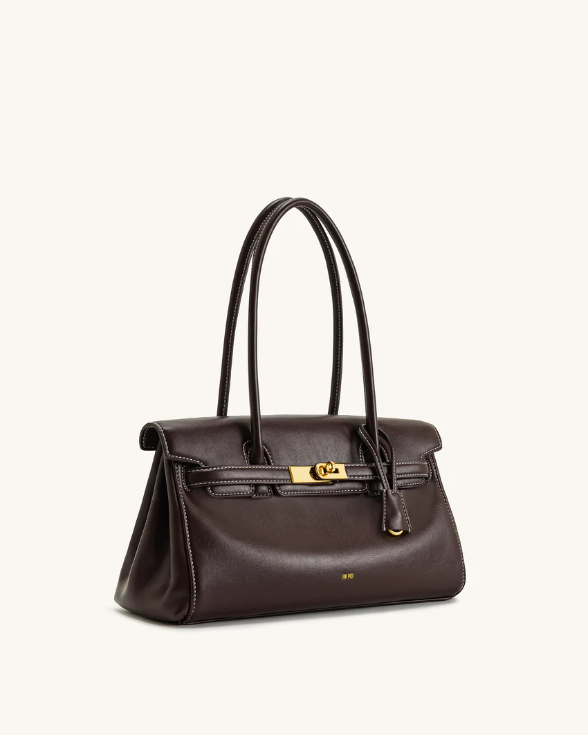 Yara Shoulder Bag - Dark Brown