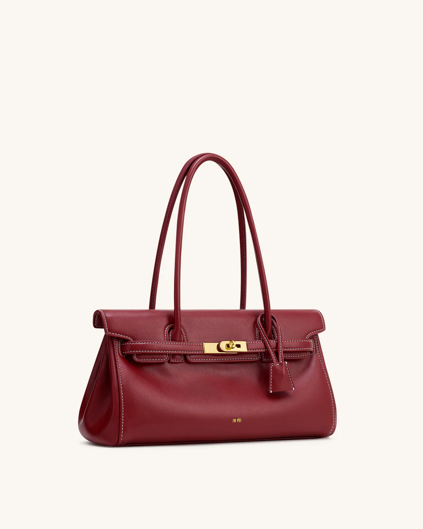 Yara Shoulder Bag - Burgundy