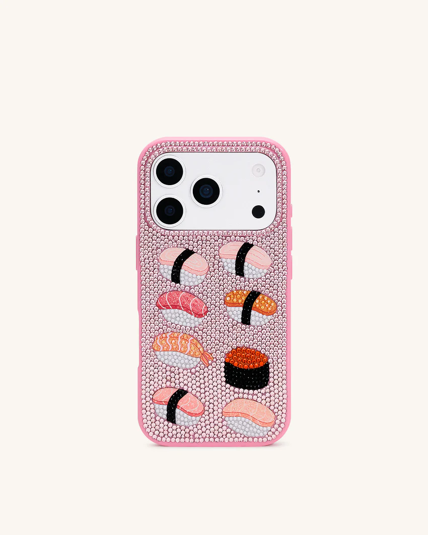 Sushi Phone Case - Multicolor Pink