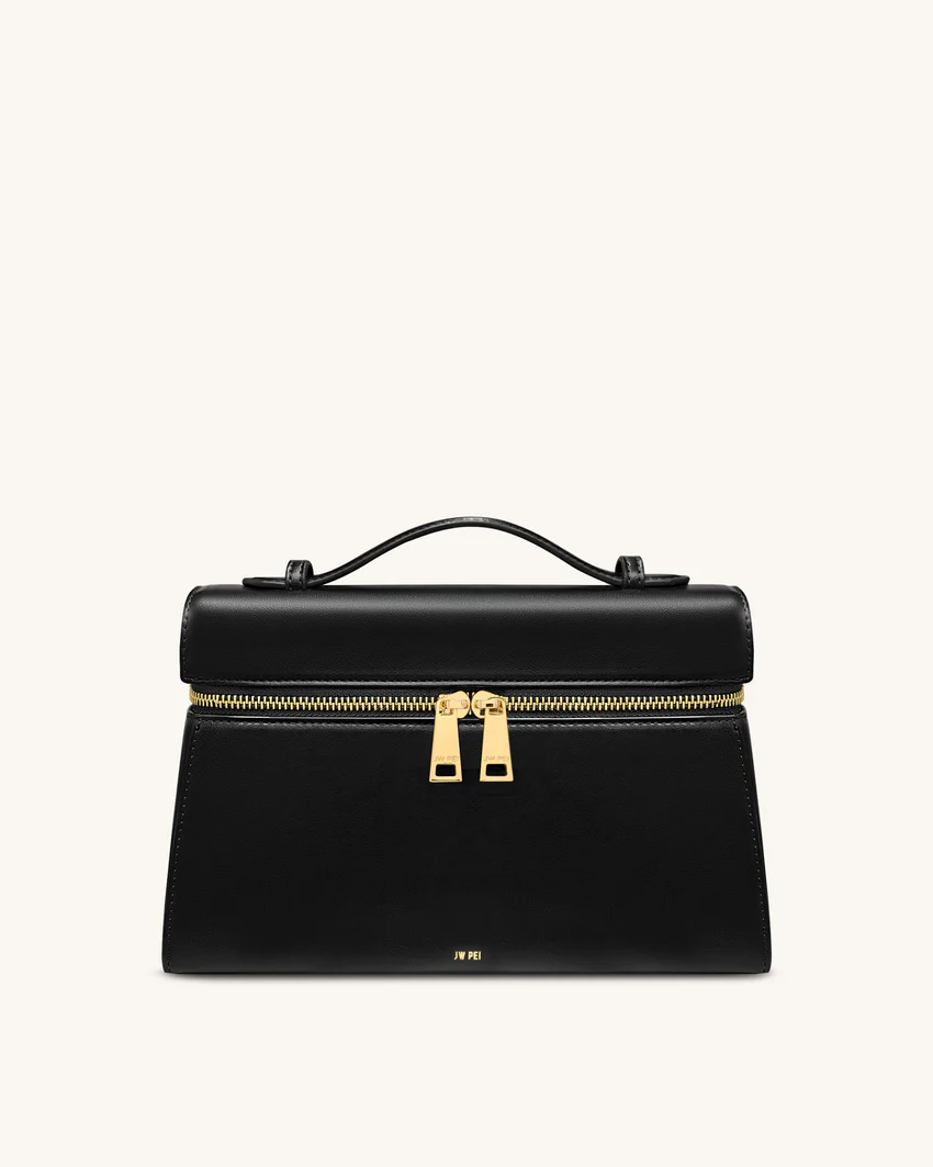 Thea Large Top Handle Bag - Black