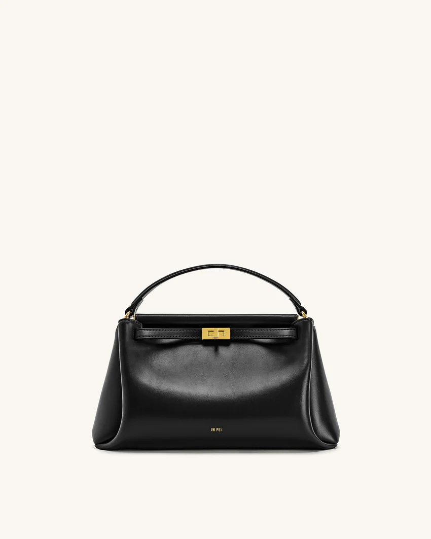 Carmen Top Handle Bag - Black