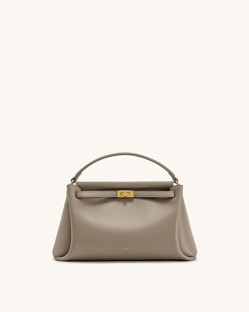 Carmen Top Handle Bag - Apricot