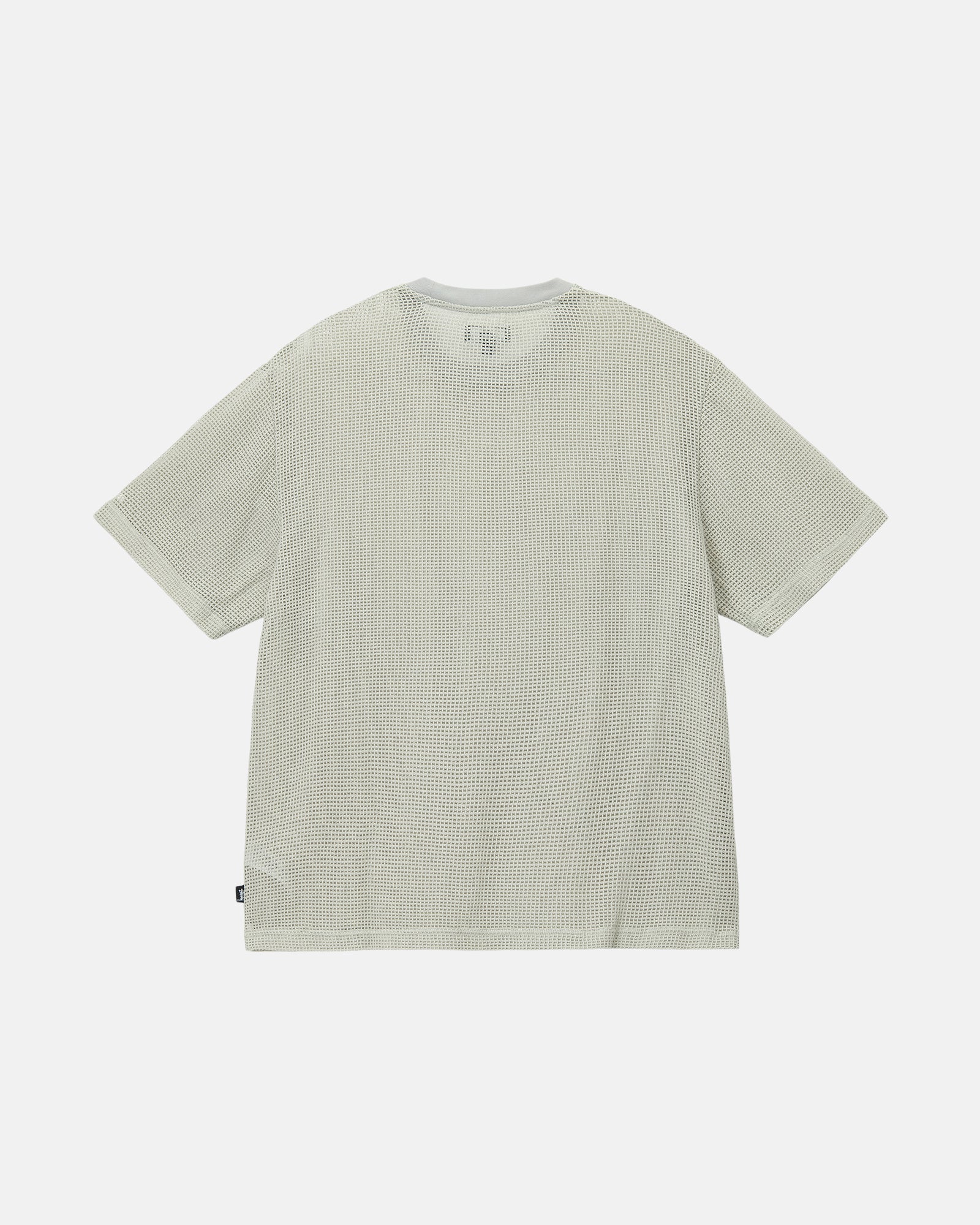 COTTON MESH SS CREW