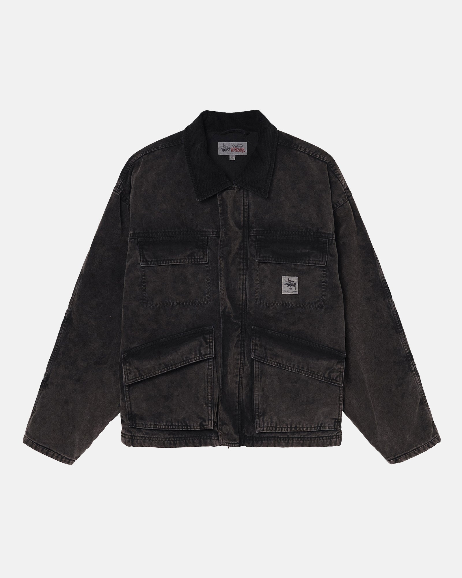 WASHED CANVAS SHOP JACKET