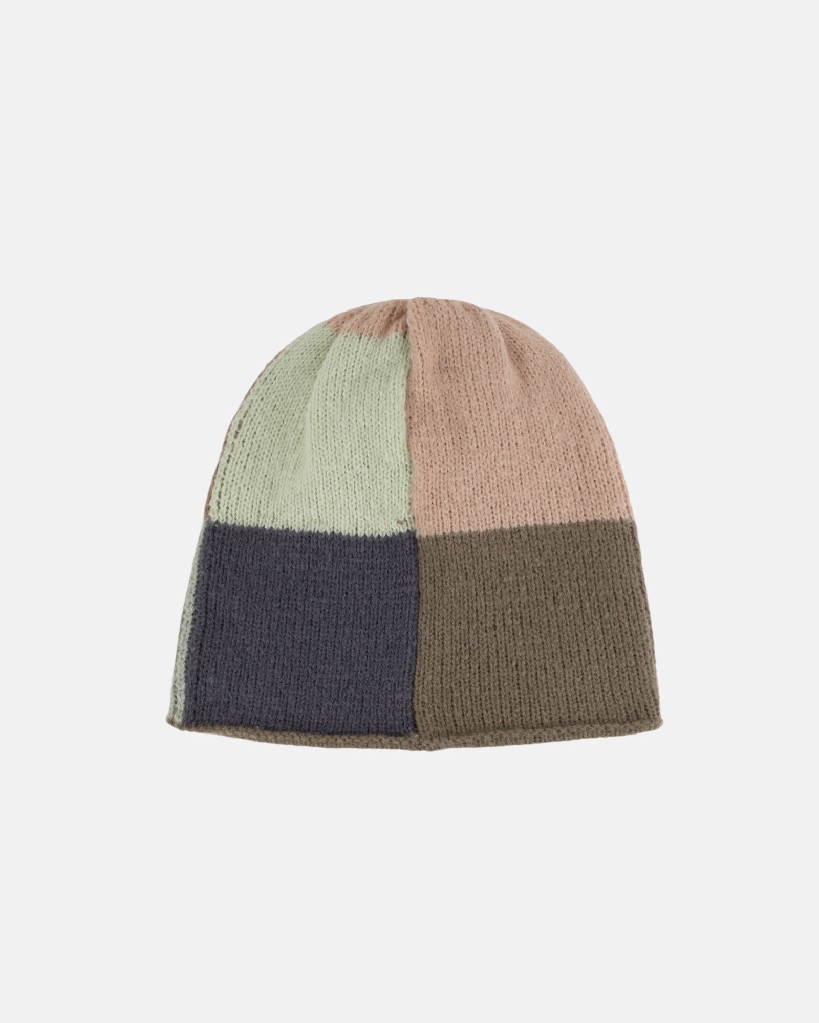 8 SQUARE KNIT SKULLCAP BEANIE